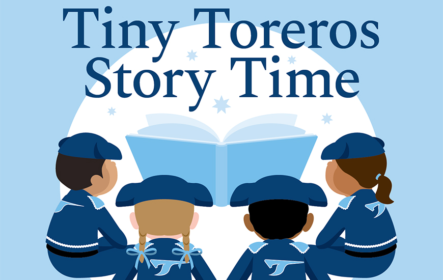 Tiny Toreros Story Time is a free podcast narrated in English and Spanish by USD’s Director of International Engagement and Alumni Outreach, Claudia Gonzales ’99 (BA), ’03 (MA).