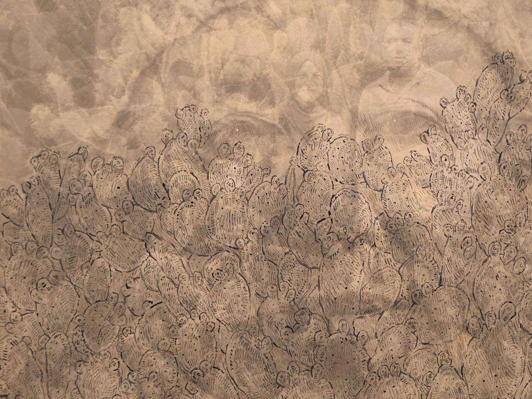 Artwork by John Halaka Memory of Memories 5-2021