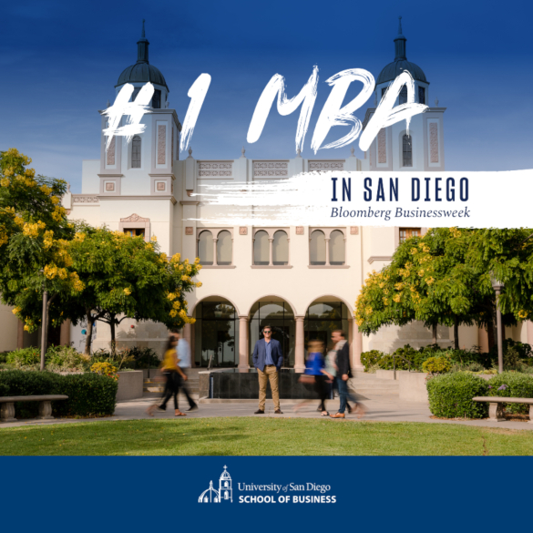 #1 MBA in San Diego by Bloomberg Businessweek