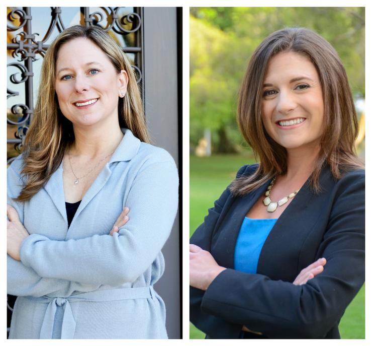 USD School of Law Fellmeth-Peterson Professor in Residence in Child Rights Jessica Heldman, '04 (JD) and Free to Thrive President and Managing Attorney Jamie Beck , '11 (JD)