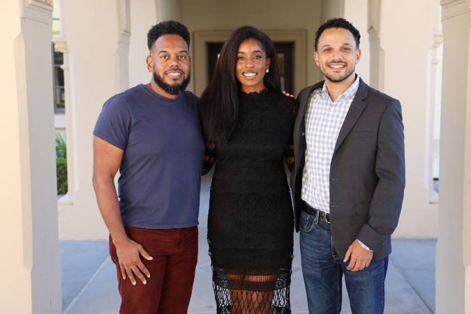 Drs. Kyle Brooks, Toyo Aboderin and Matthew Vega.