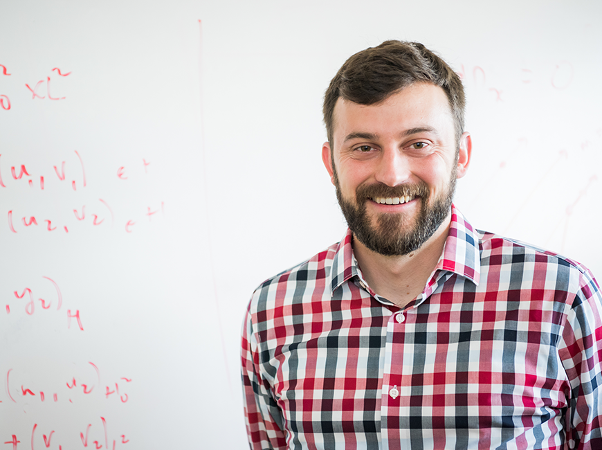 Justin Webster Math Alumnus