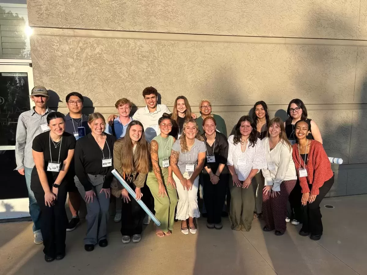 Students and faculty from the Department of Environmental and Ocean Sciences