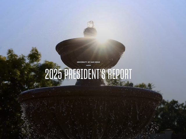 President's Report cover