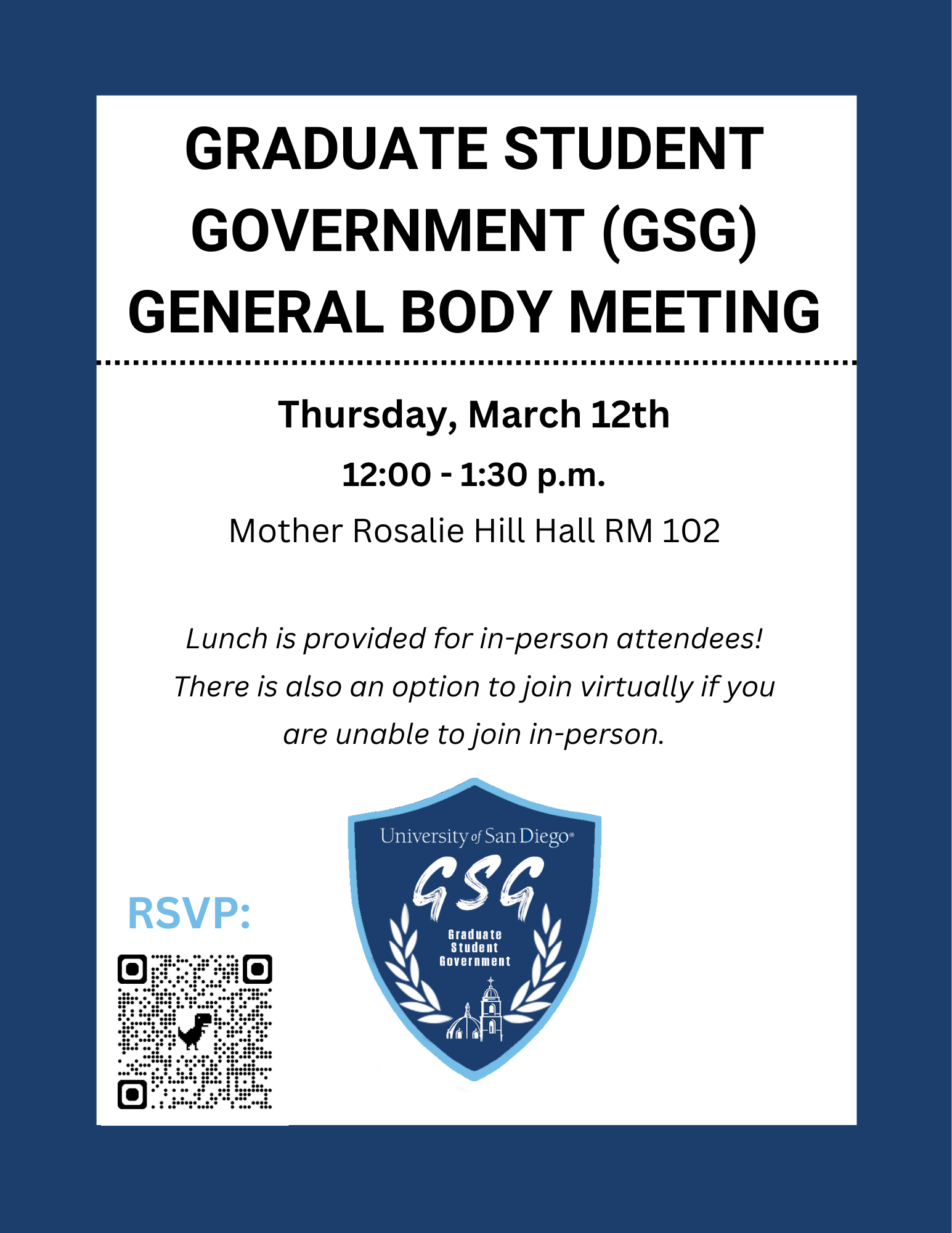 GSG General Body Meeting 