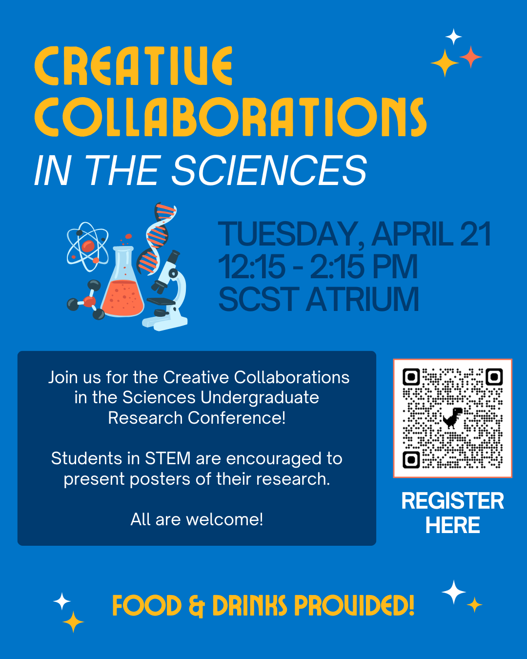 Flyer for Creative Collaborations. 