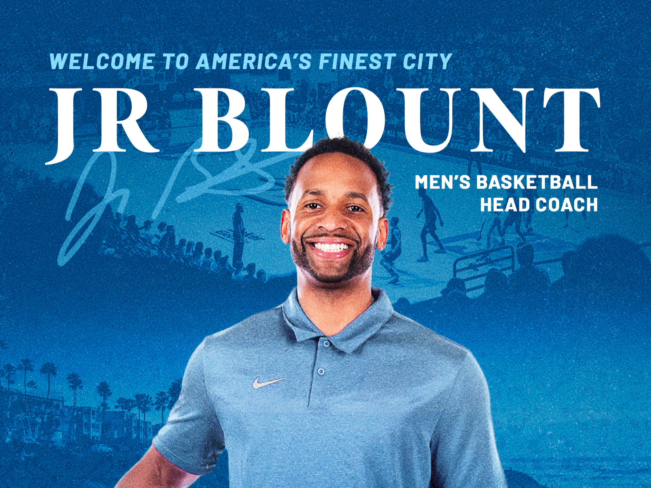 New USD Men's Basketball Head Coach JR Blount