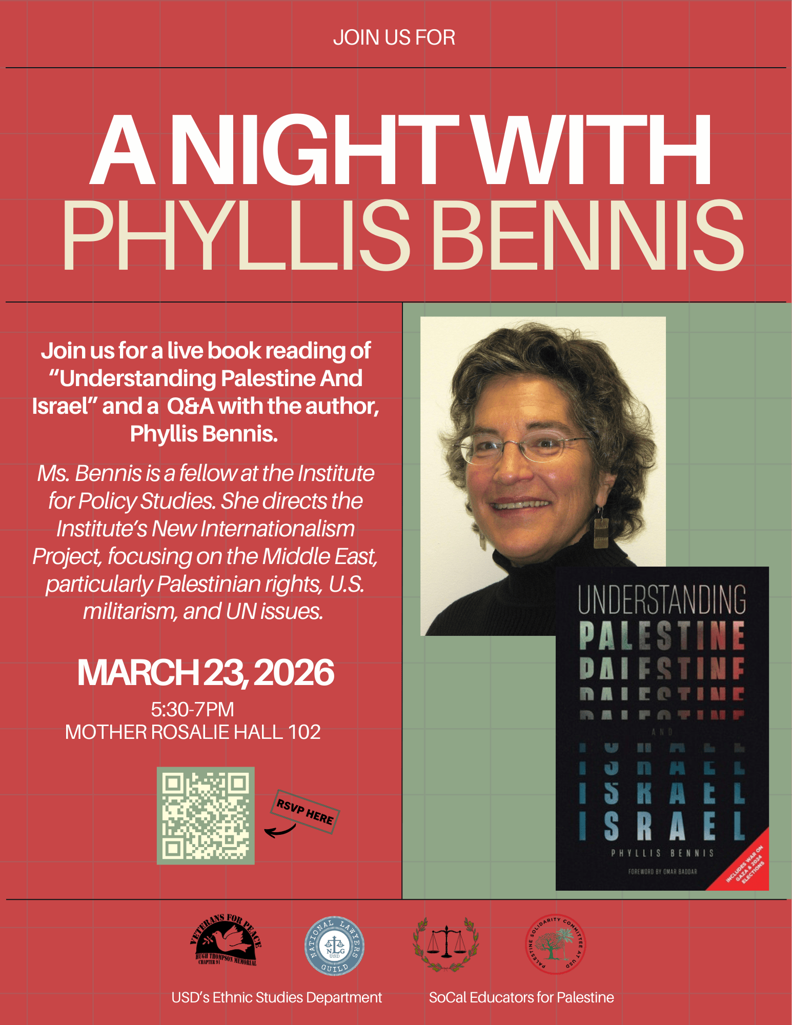 A Night with Phyllis Bennis