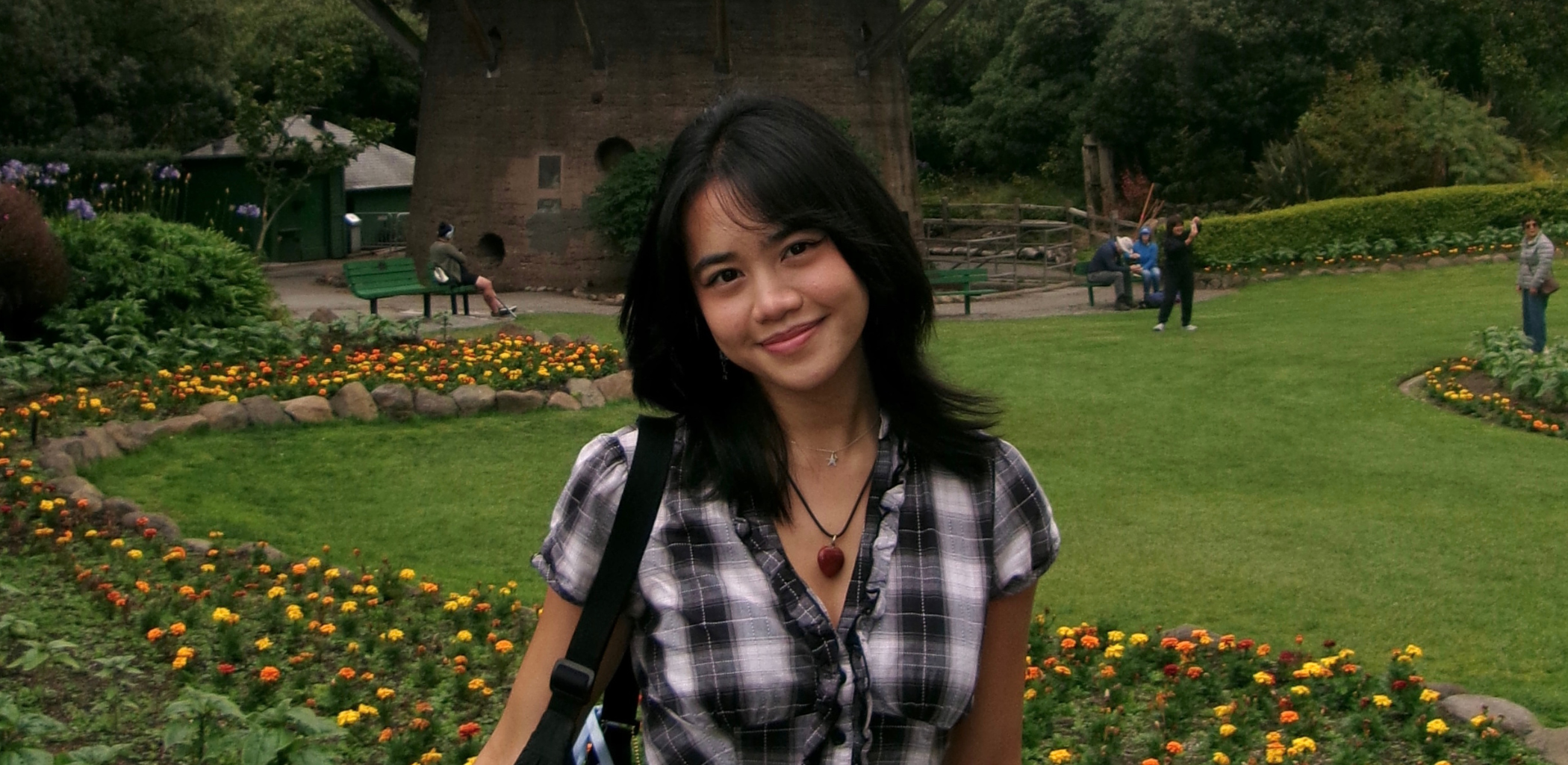 Irianna "Yanna" Morales stands and smiles for a photo.