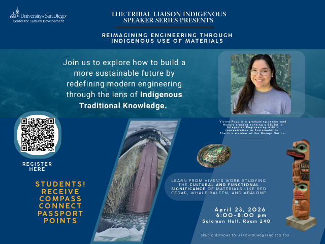 Office of the Tribal Liaison Indigenous Speaker Series: …