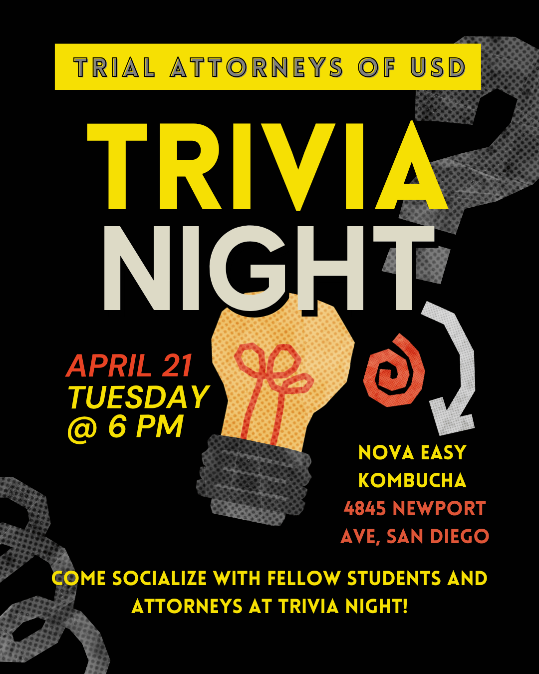 Trivia Night with Trial Attorneys of USD