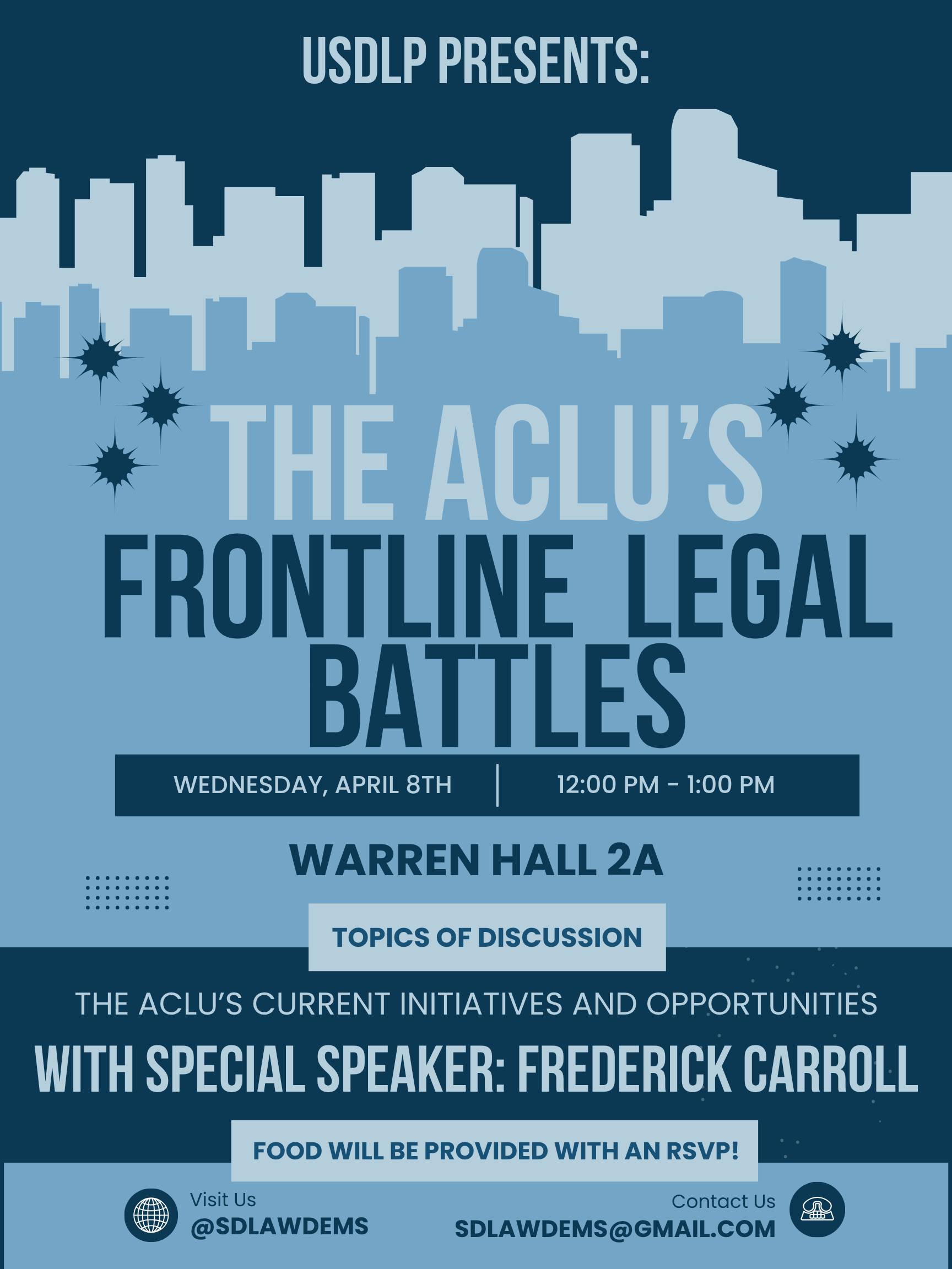 USDLP Presents: The ACLU's Frontline Legal Battles