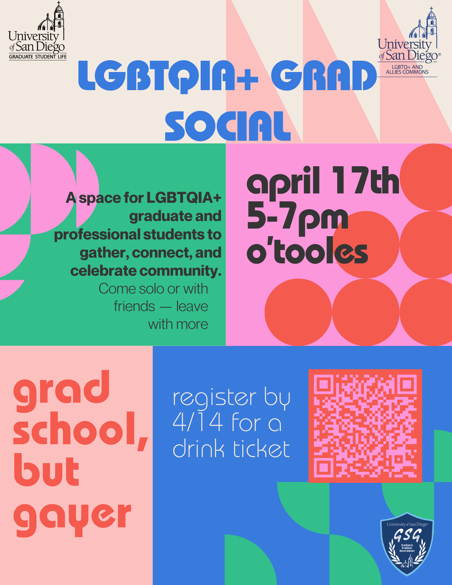 LGBTQIA+ Grad Social