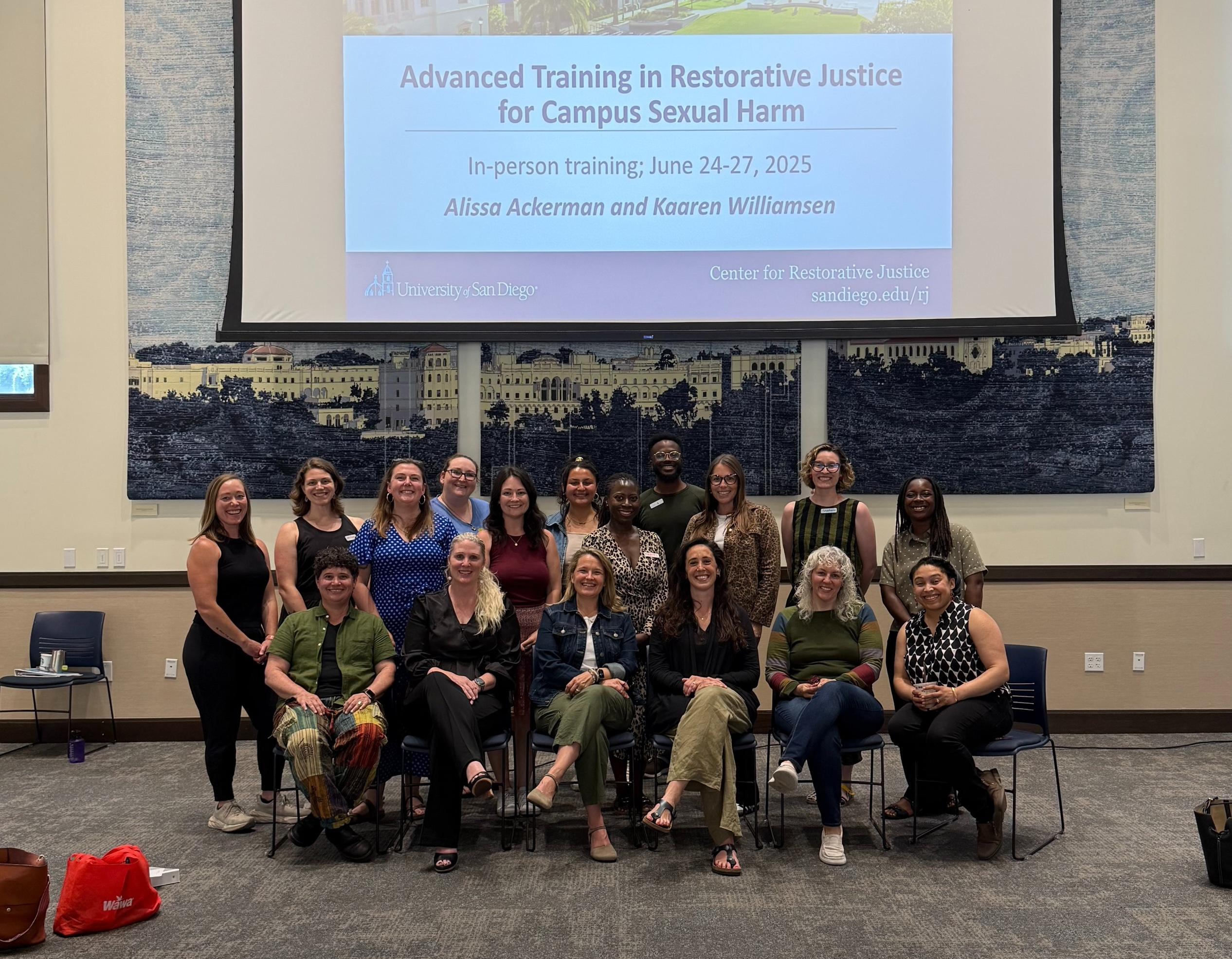 Cohort 1 of the Advanced Training in Restorative Justice for Campus Sexual Harm