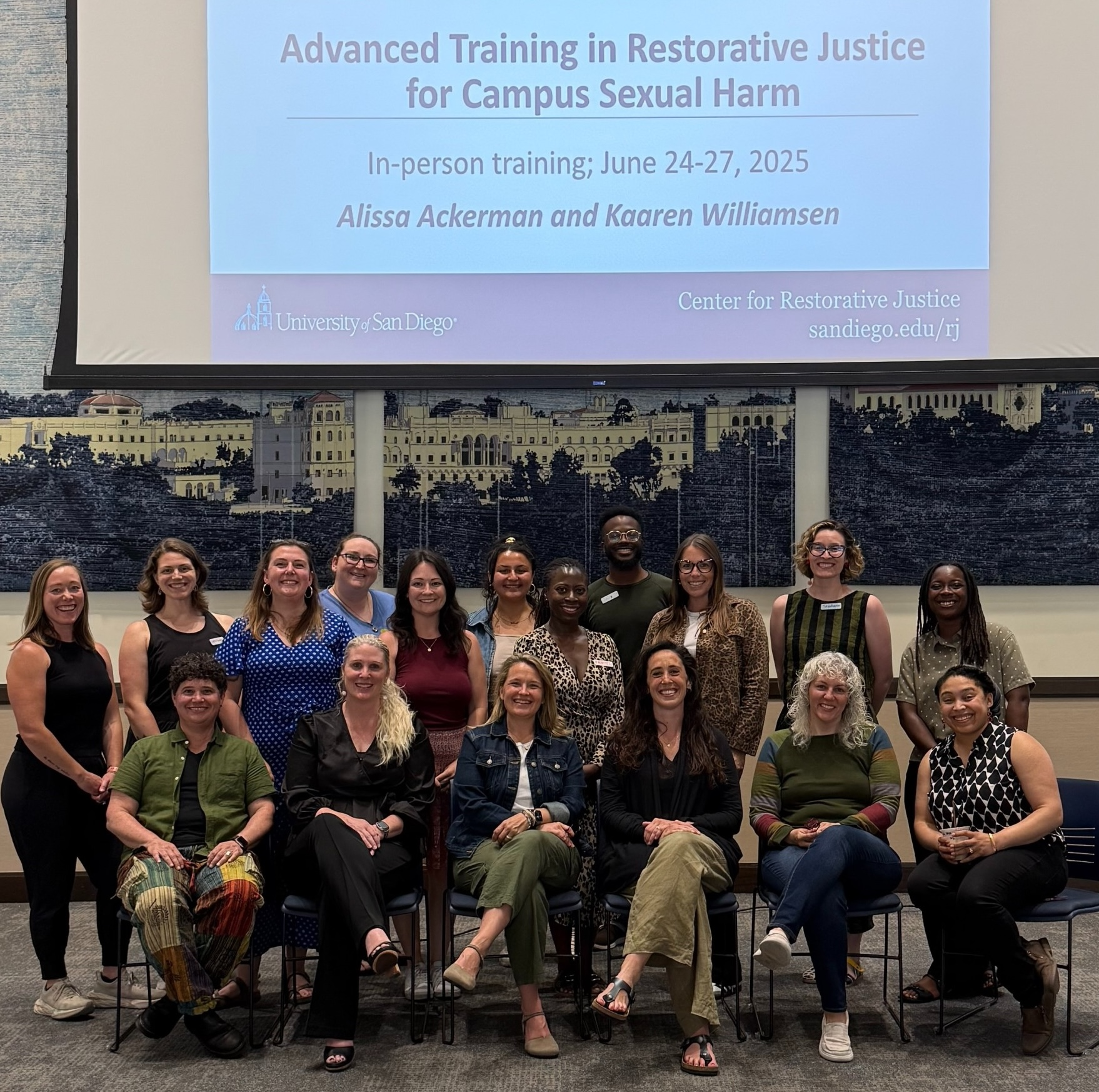 Cohort 1 of the Advanced Training in Restorative Justice for Campus Sexual Harm