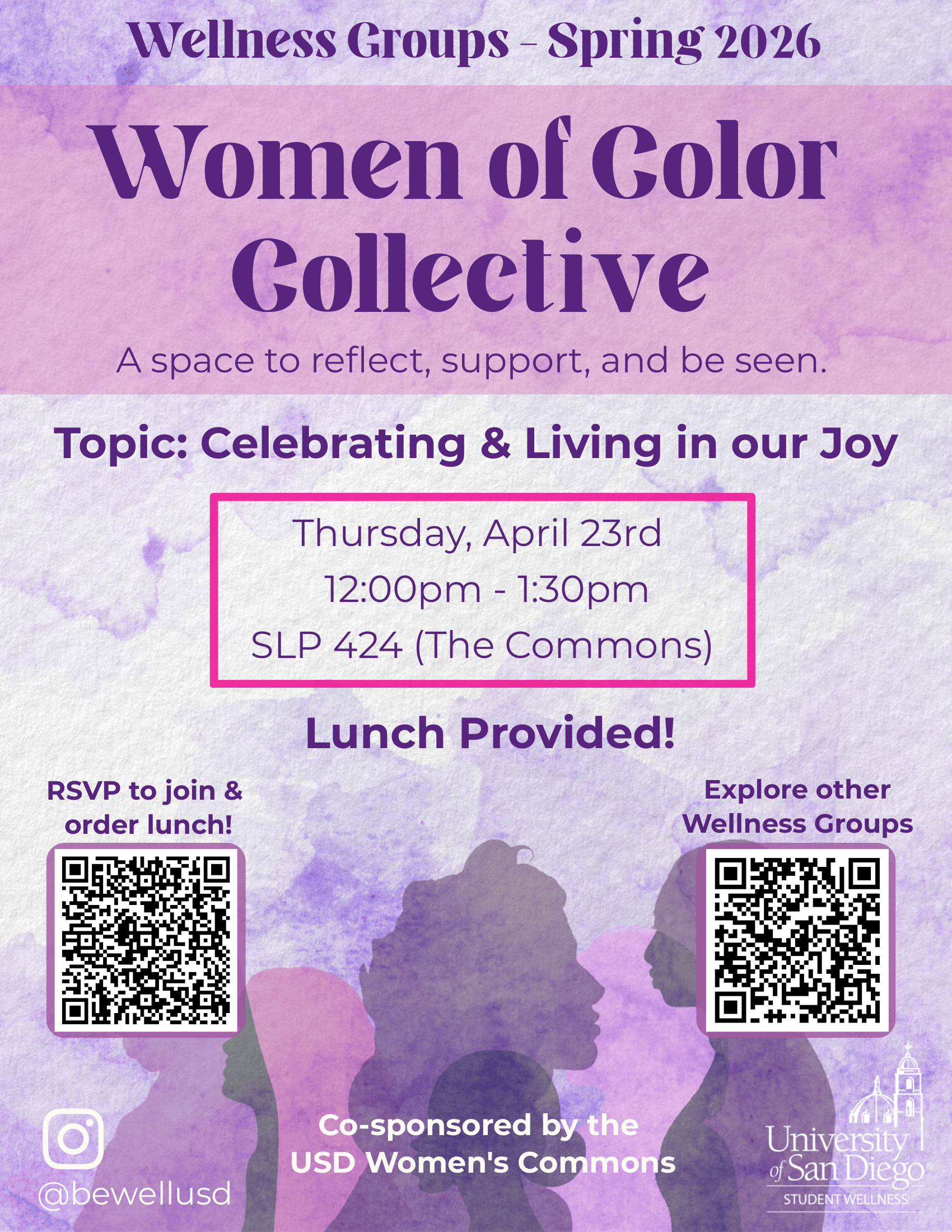 women of collor collective flyer