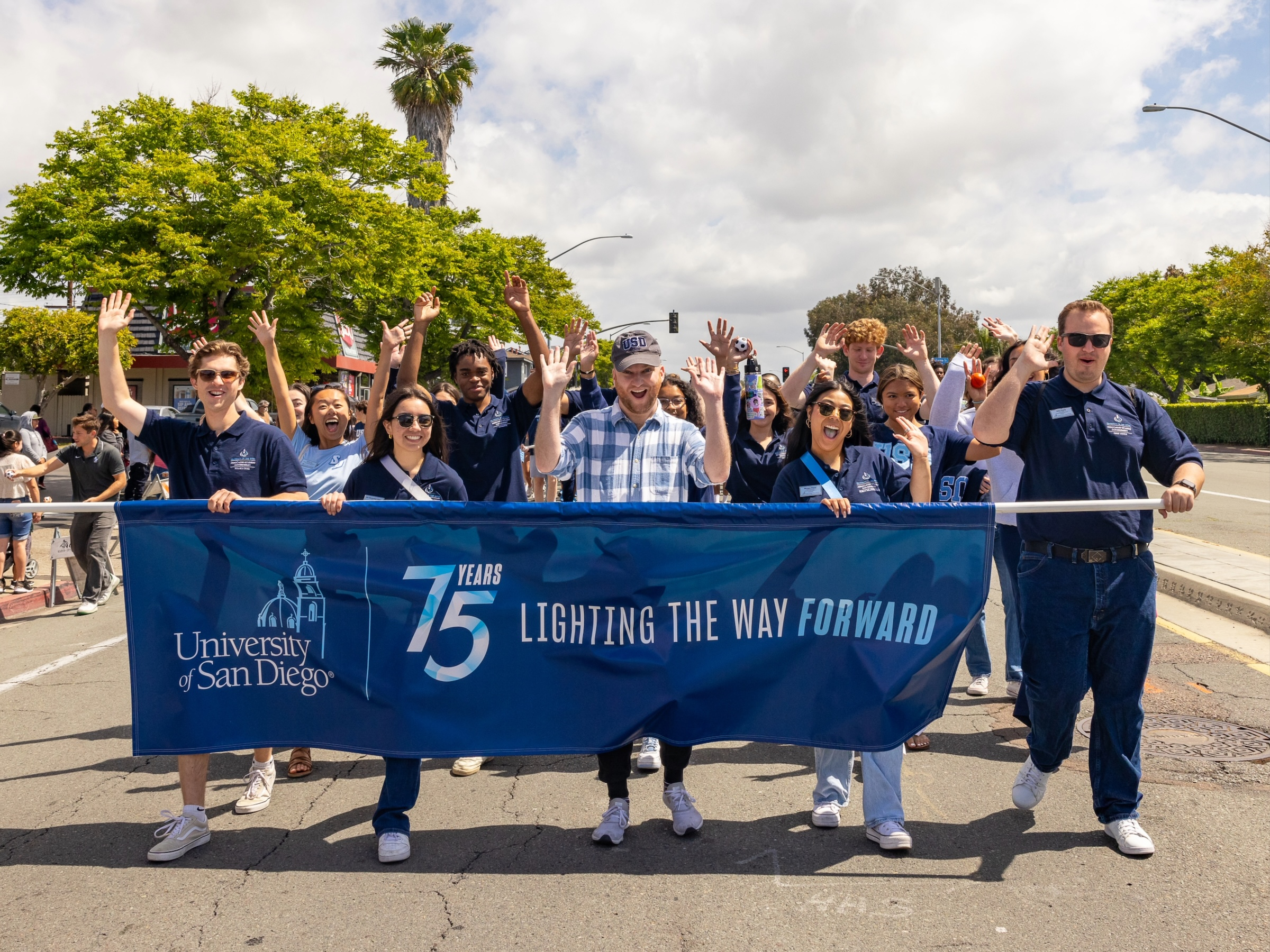 USD in the Linda Vista Multicultural Fair Parade