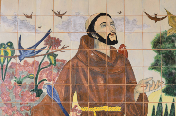 St. Francis with birds