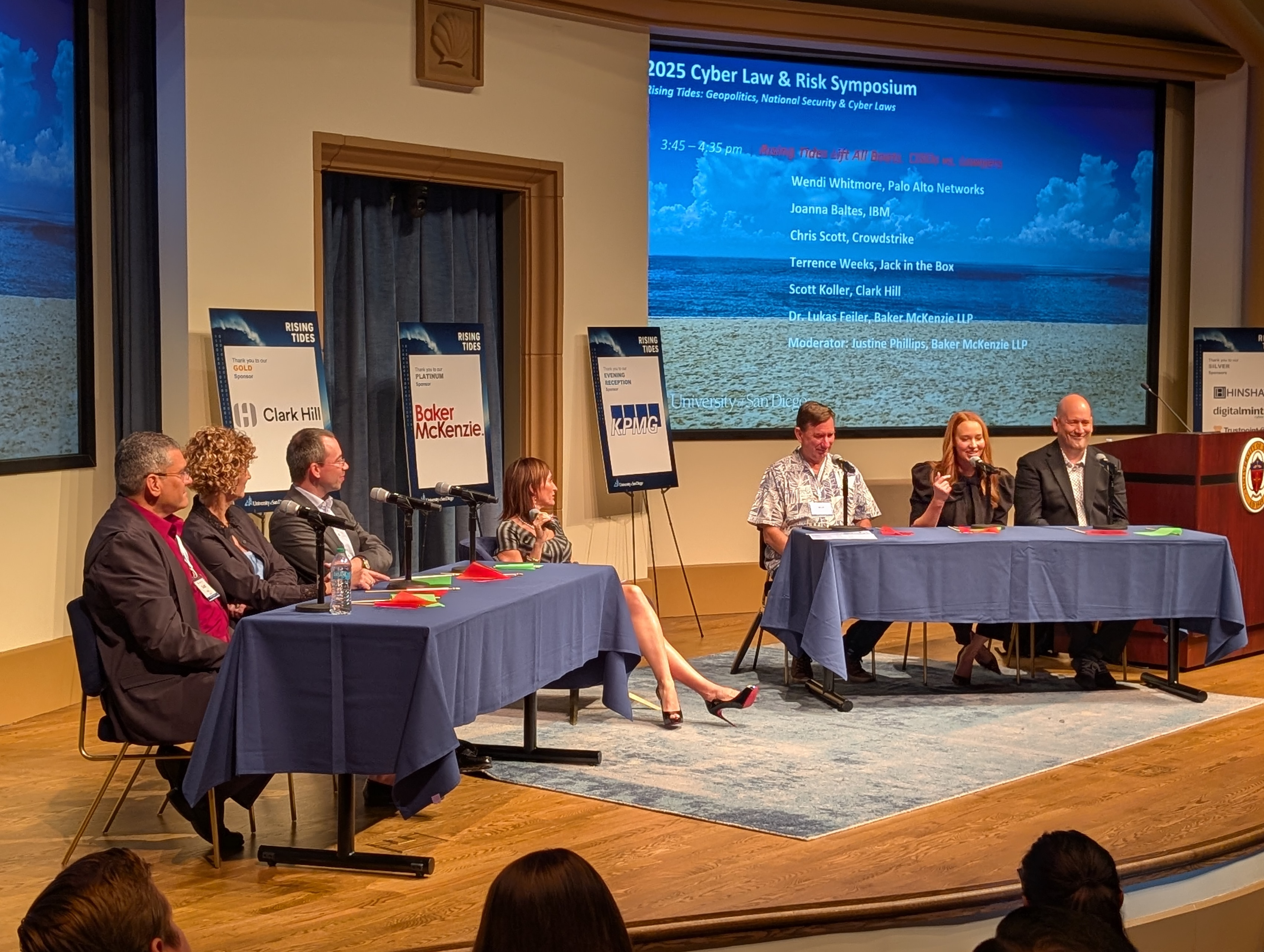 Cyber Law and Risk Symposium Stage