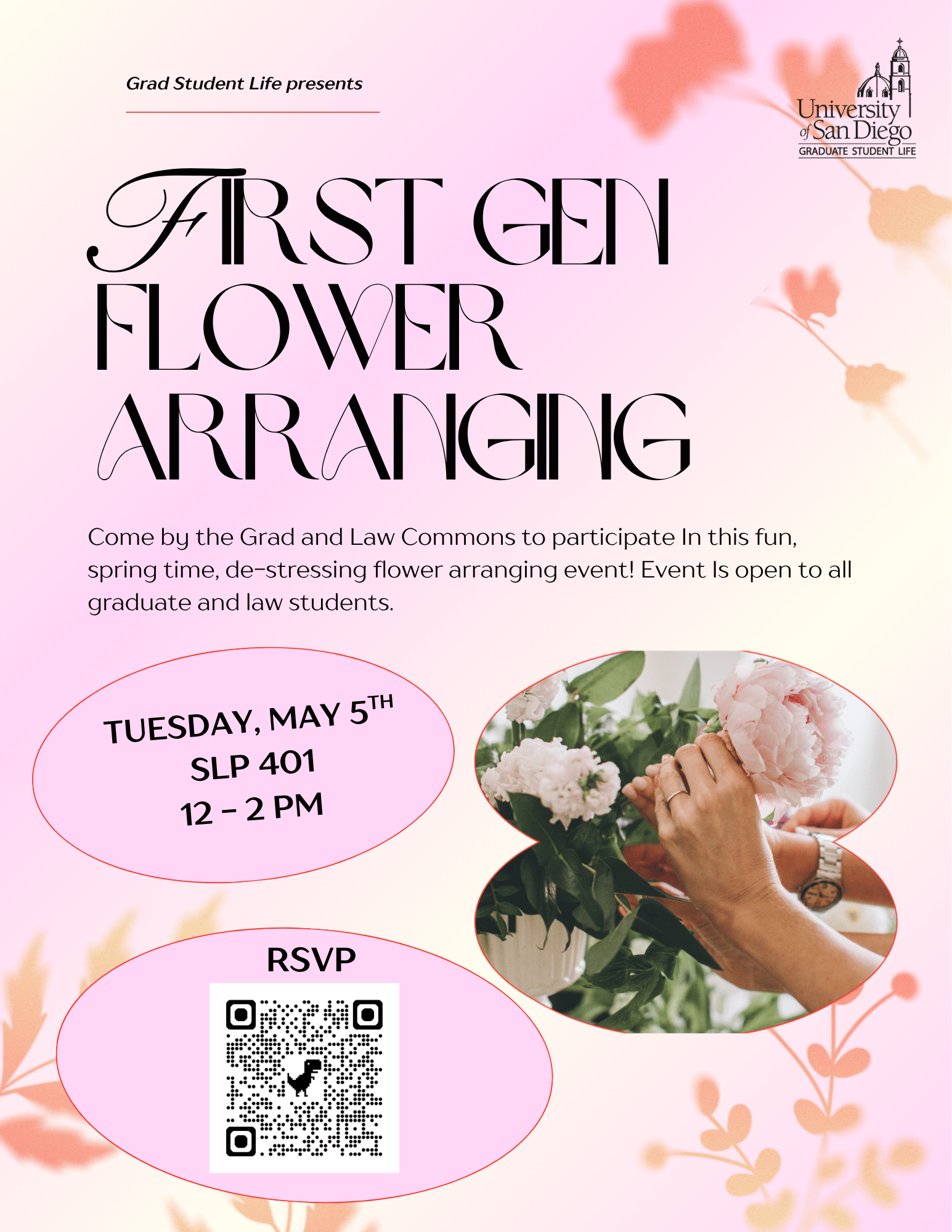 First-Gen Flower Arranging