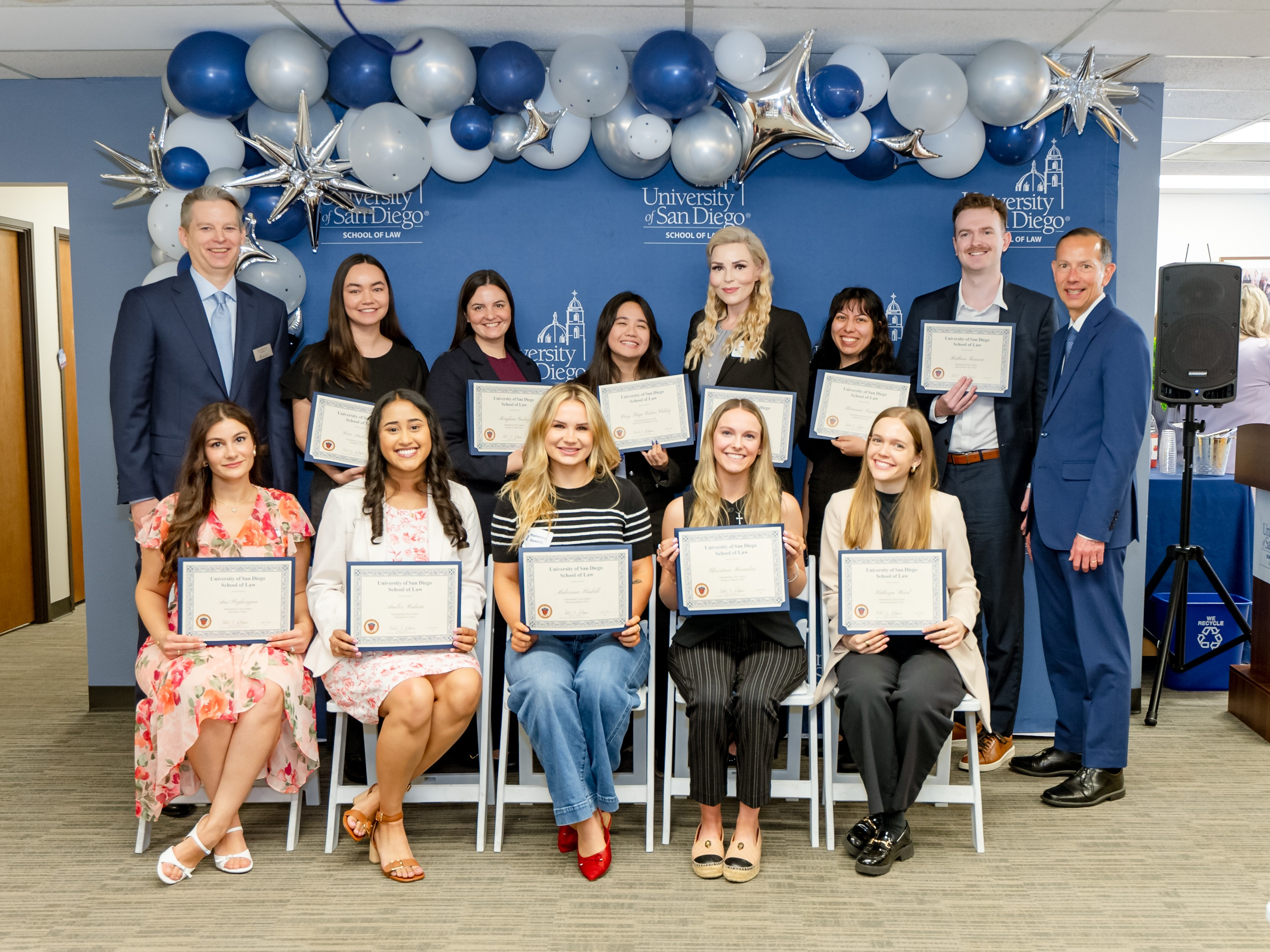 Legal Clinic Award Recipients