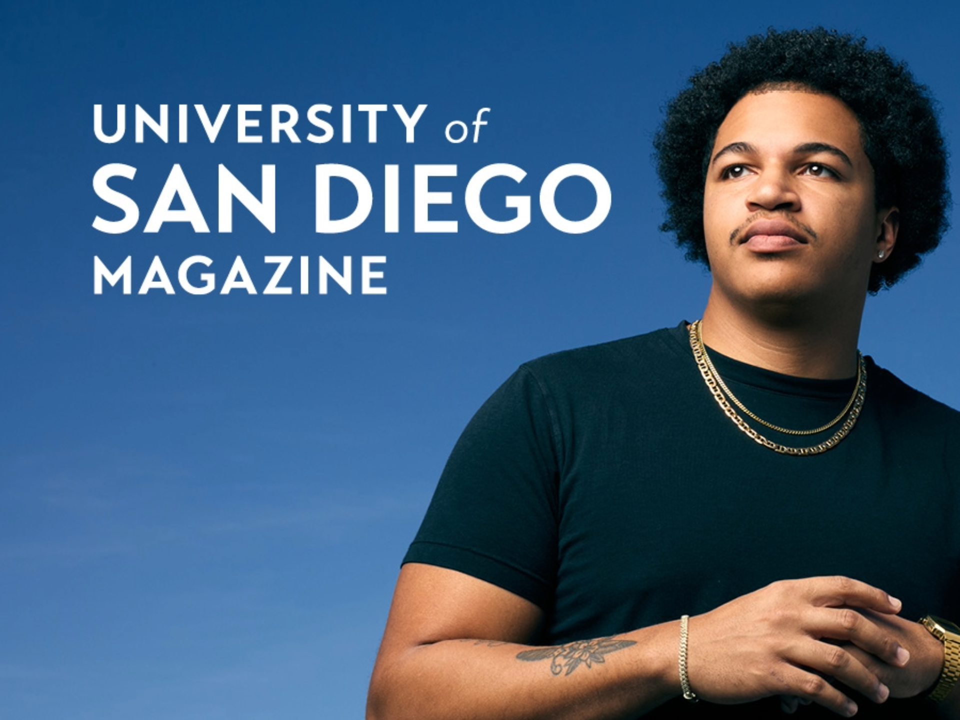USD student Winston Hendricks