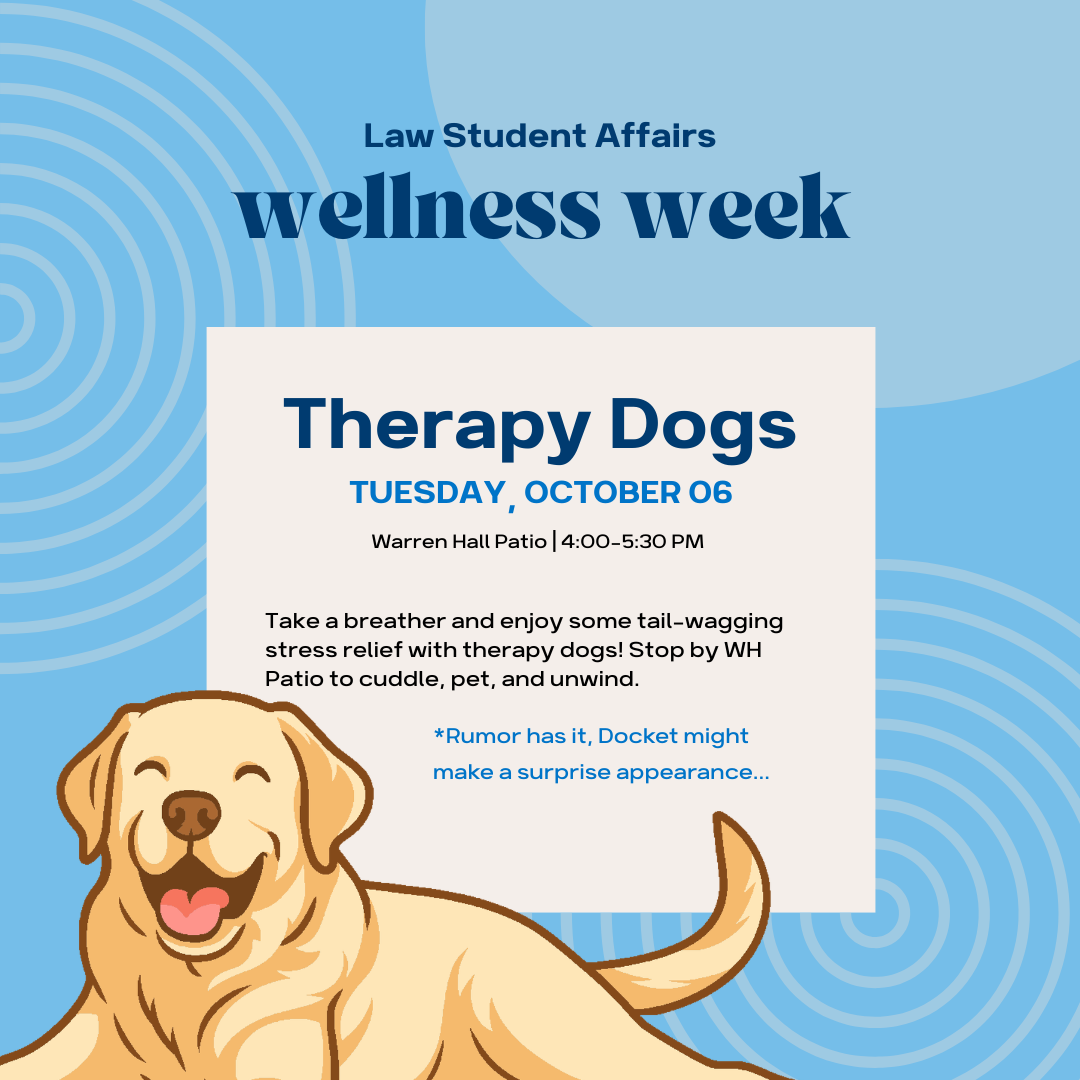 therapy dogs event