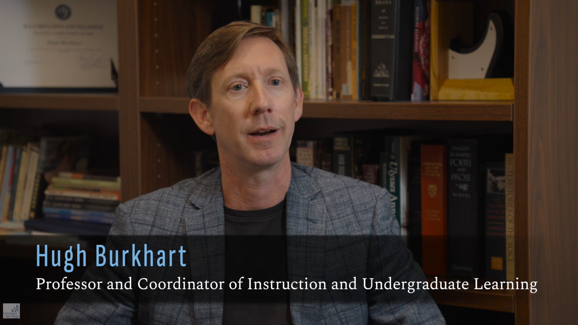 Hugh Burkhart, Coordinator of Instruction and Undergraduate Learning