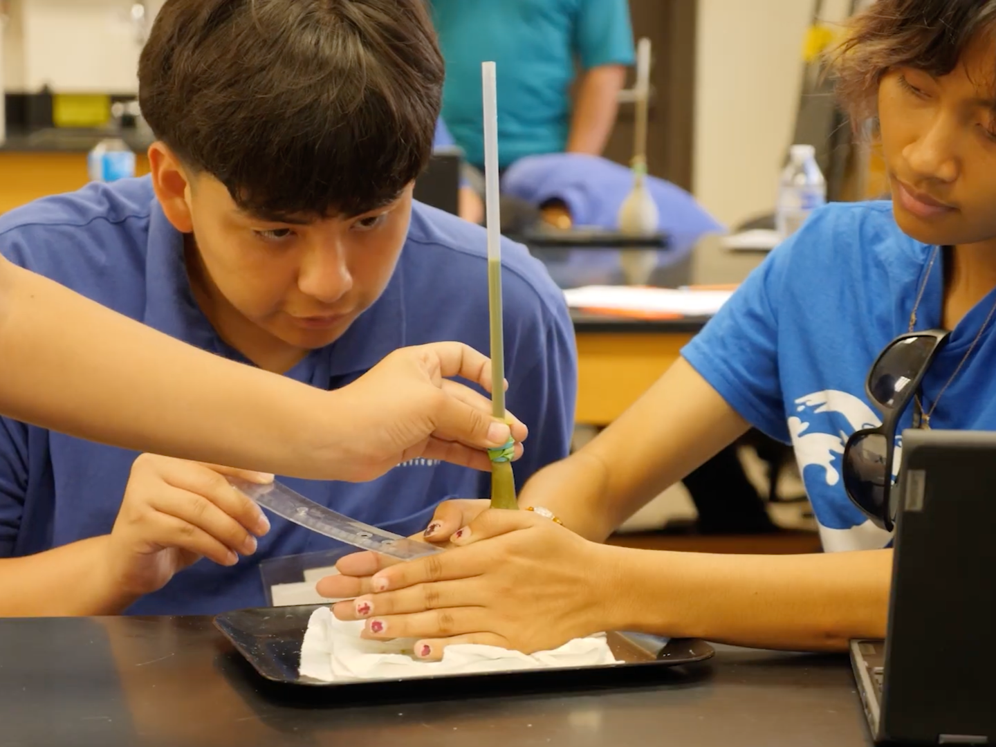 Ocean Discovery Institute students