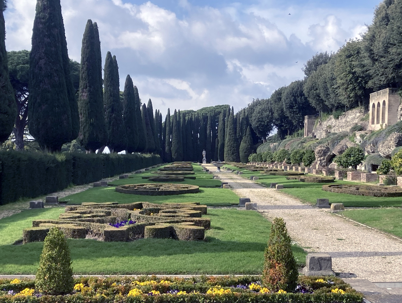 The Borgo Laudato si’, a historic papal summer residence in Castel Gandolfo, Rome