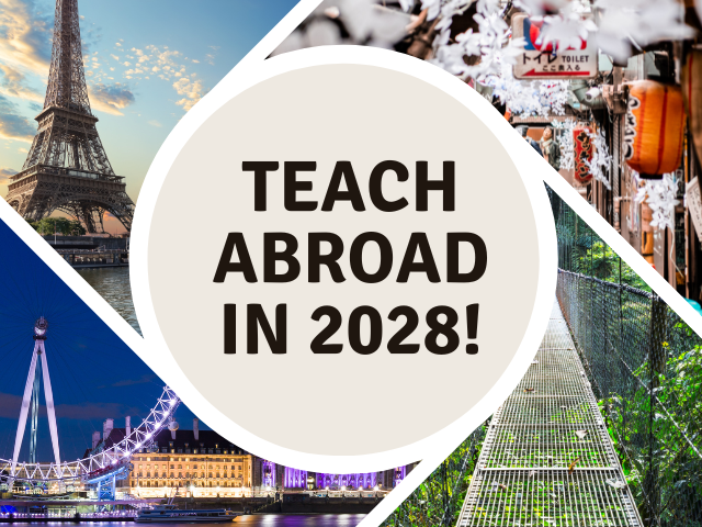 Teach Abroad 2028