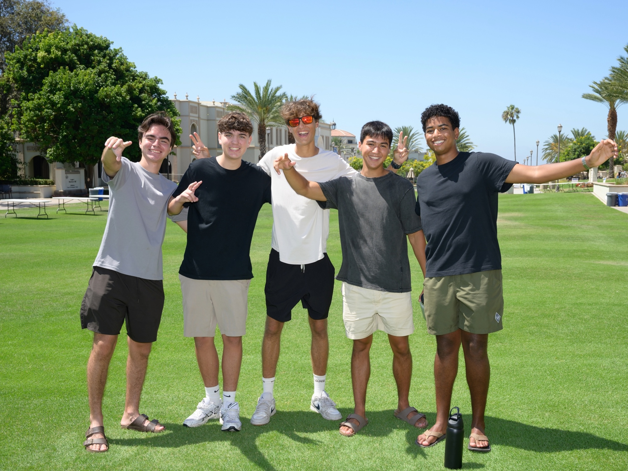 Students celebrate Olé Weekend at USD (Photo by Lauren Radack)