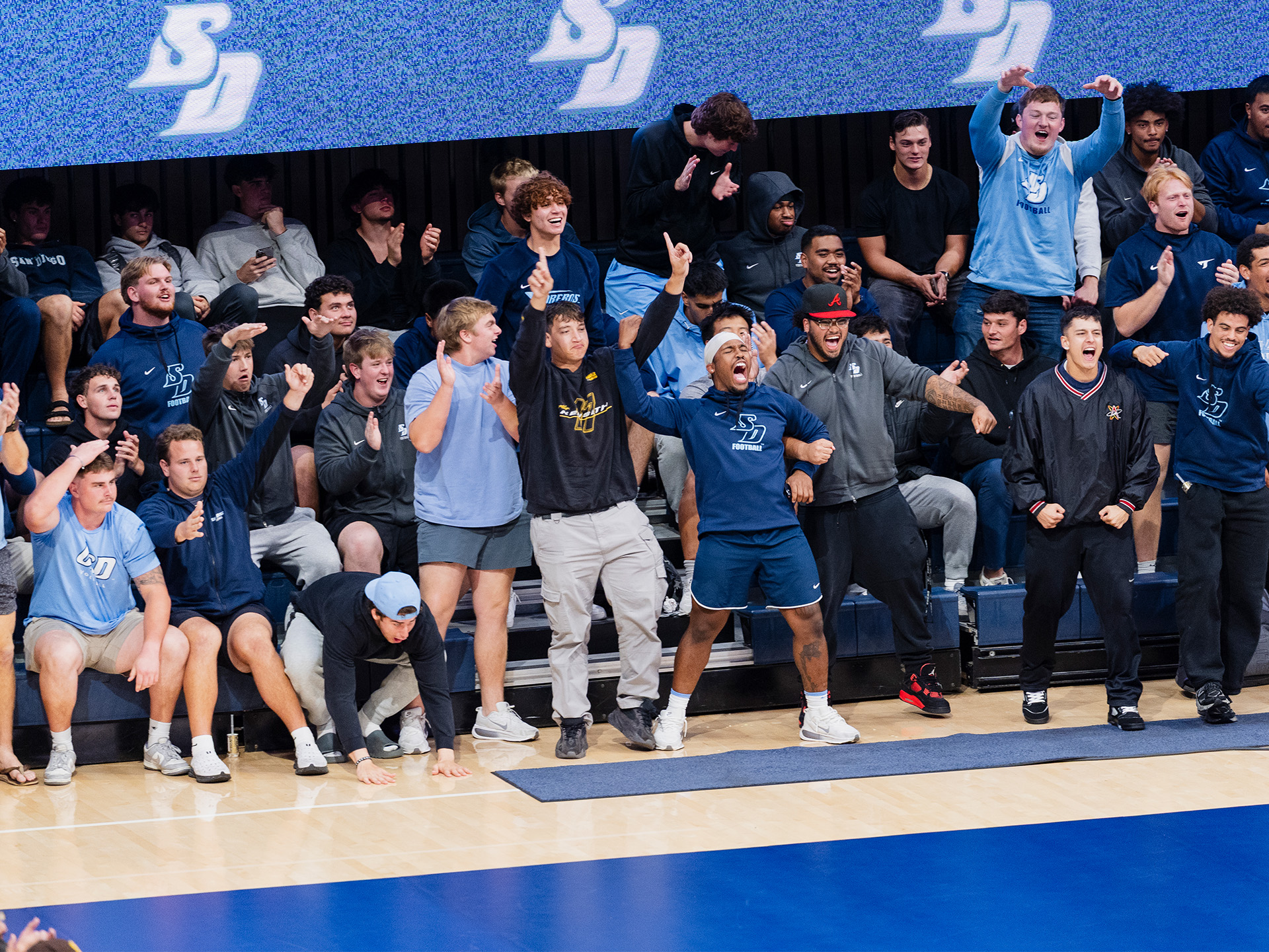 student crowd
