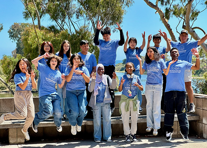Upward Bound students