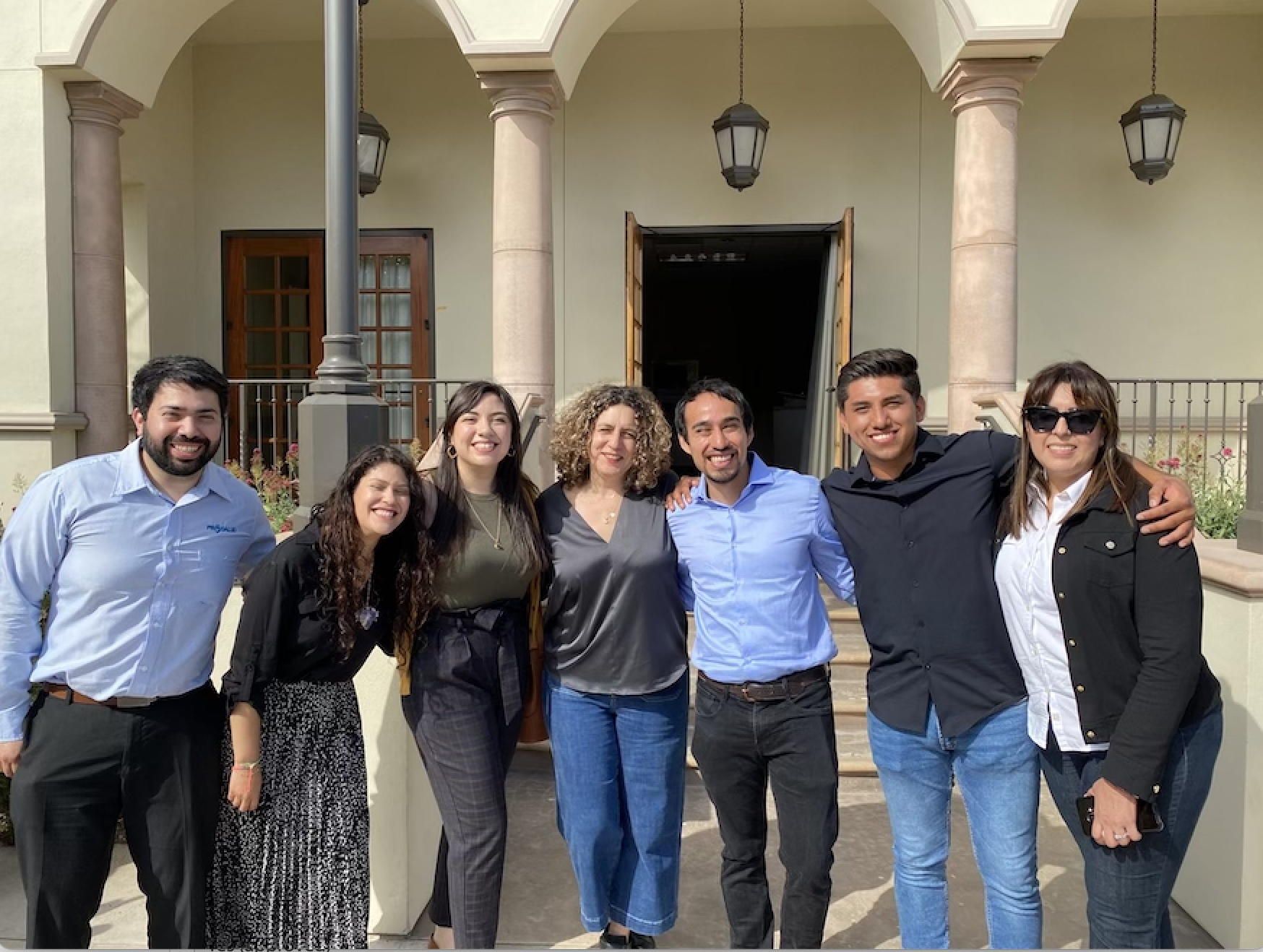 Border Fellows Cohort posing for group photo