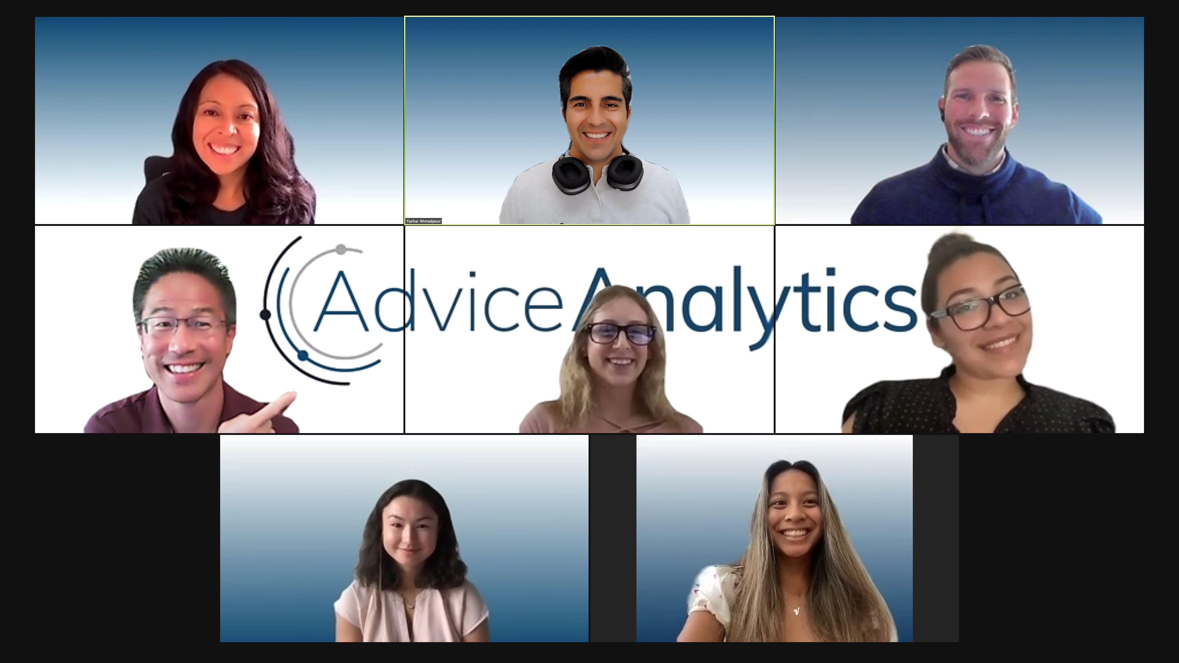 Photo of Advice Analytics team