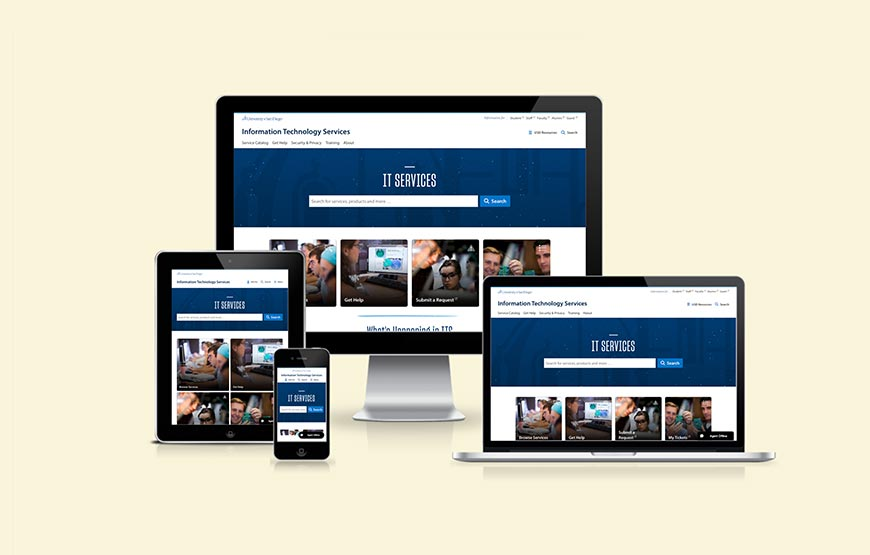 its website viewports