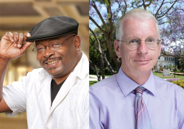 These are portrait photos of Carlton D. Floyd and Thomas …