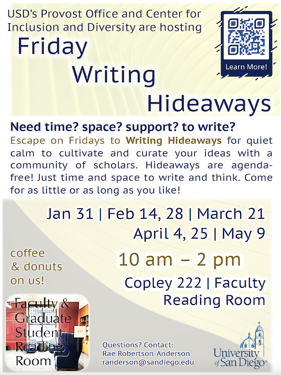 Spring Writing Hideaways