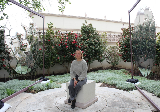 image of Eden Van Saun speaking