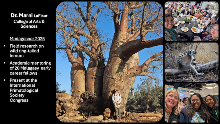 Dr. Marni LaFleur, Associate Professor of Anthropology, SP25 IOG Recipient – Research and Presentation in Madagascar