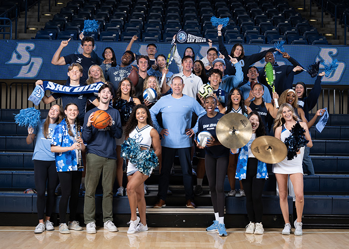 Kimya Massey with students