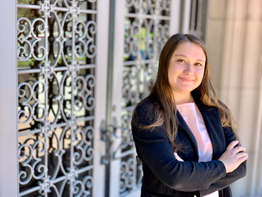Alex Ruf '22 (JD Candidate), 2021 Julianne D. Fellmeth Public Interest Law Scholar